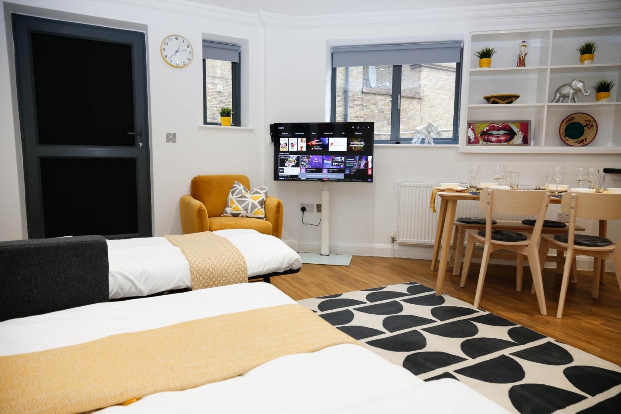 New Luxury Apartments In Central Location Next To Shops, Cafes, Bars & Metro London Bagian luar foto